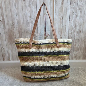 Women's INC SUMMER Tote Bag One Size Beige